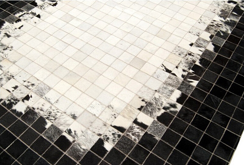 Mozaïek col.5 koeienhuid tapijt