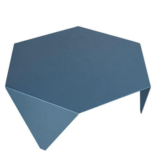 Ruche blauw salontafel