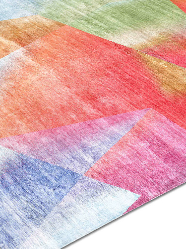 Crystal luxe handgeknoopt tapijt