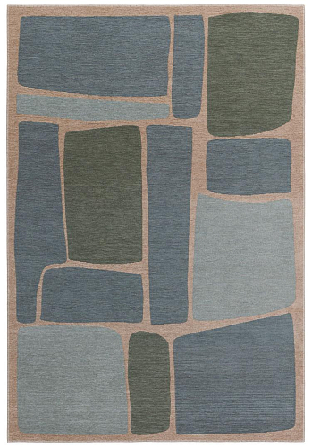 Chantilly Pietra Turchese modern vloerkleed