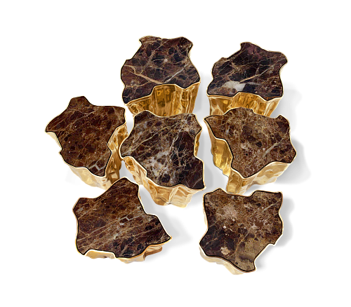 Paradise series aardetinten salontafel