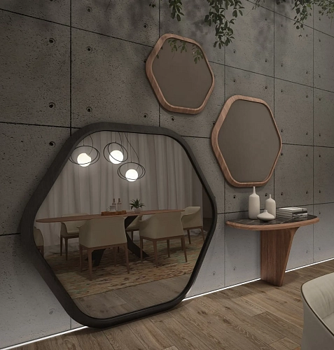 Hive wandspiegel
