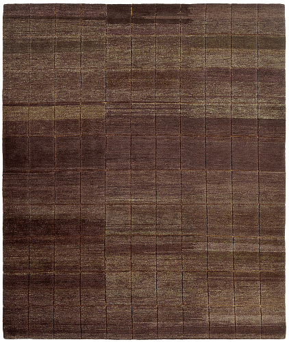 Deep line bruin tapijt