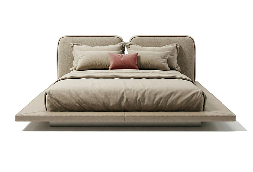 Aura laag bed met hoofdeinde