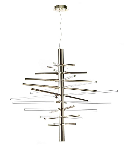 Twist Gouden Glas Kroonluchter
