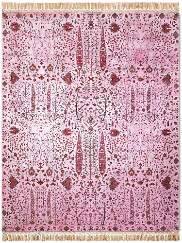 Pine Garden Pink luxe vloerkleed