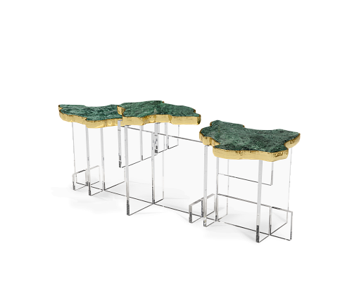 Guatemala steen artisan salontafel