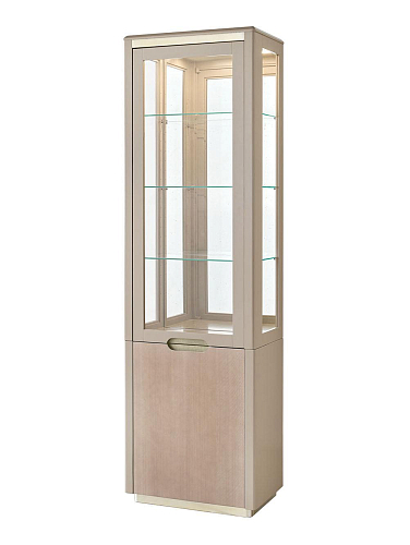 1-Deurs Vitrinekast