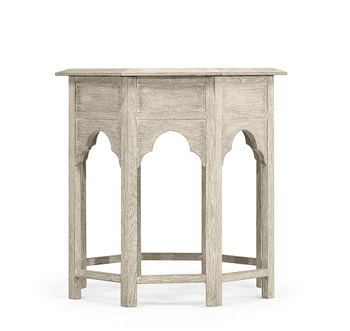 Tanjina Venetian White Oak bijzettafel