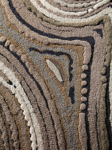 Sushi Brown vloerkleed