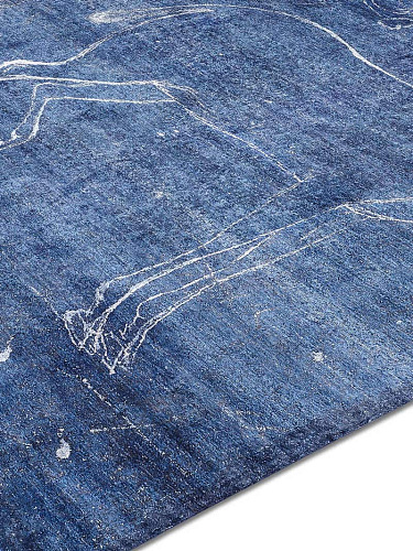 Antelope Blue handgeweven vloerkleed