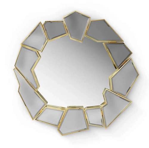 Shatter ronde spiegel