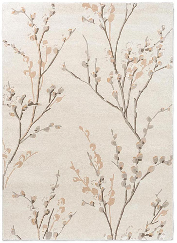 Pussy willow duifgrijs vloerkleed