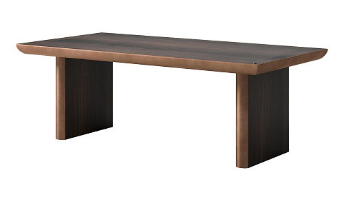 Houten eettafel