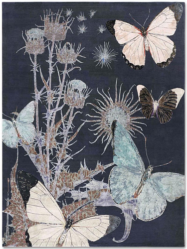 Butterfly handgeweven tapijt