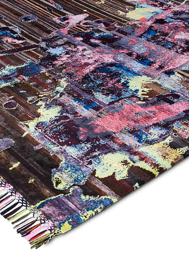Eco handgemaakte luxe vloerkleed