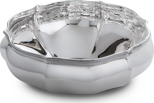 Verzilverde Schaal