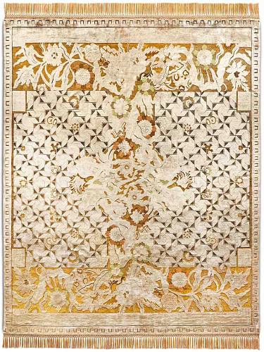 Floral Versus handgeweven vloerkleed