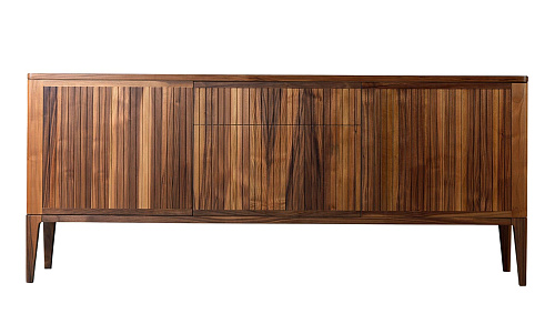 Eleva 3-deurs bruin dressoir