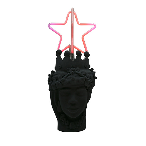 Moor's Head Neo handgemaakte sculptuur