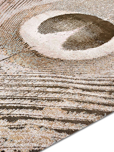 Feathers handgemaakte luxe vloerkleed
