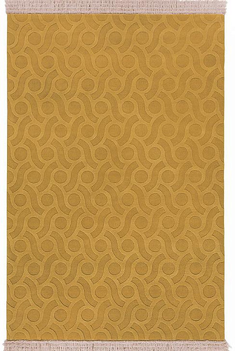 Handgetuft Honey 100% wol vloerkleed