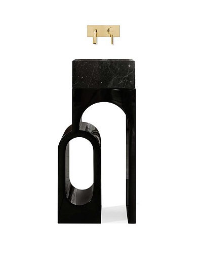 Monument zuil wastafel