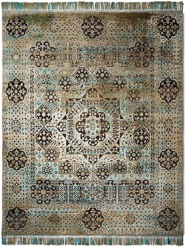 Green Mix luxe vloerkleed