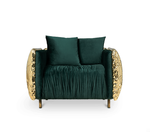 Imperia groene fauteuil