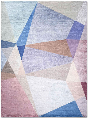 Crystal luxe handgeknoopt tapijt