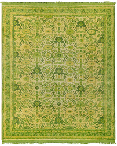 Bidjar groen tapijt