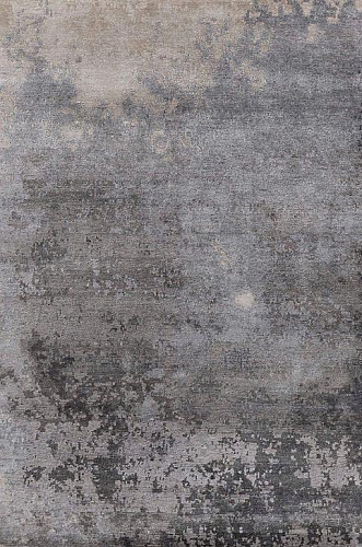Handgeknoopt abstract vloerkleed