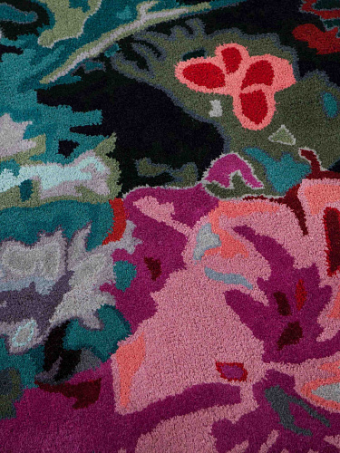 Flamingo designer vloerkleed