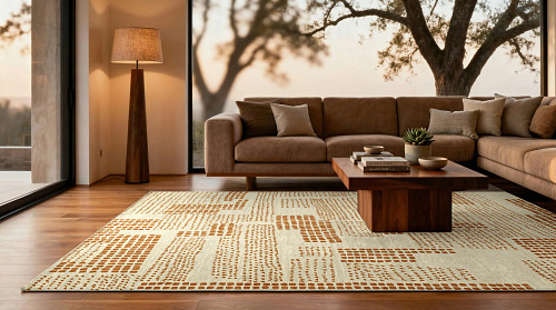 Zen Garden Dryed Banana vloerkleed