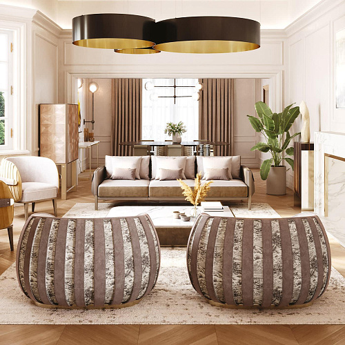 Loto eigentijdse Italiaanse fauteuil