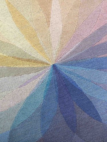 Spin Circle designer vloerkleed