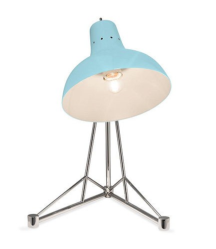 Celestia blauwe bureaulamp