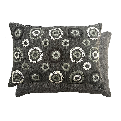 Zafora - Noir 60 × 40 kussen