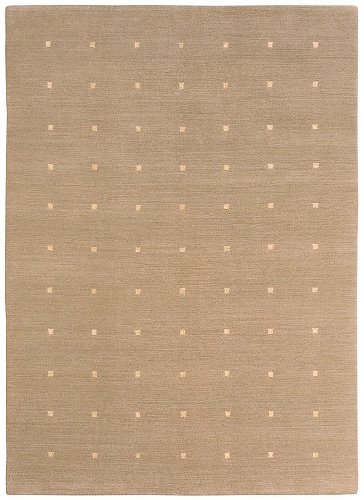 Symbool beige vloerkleed