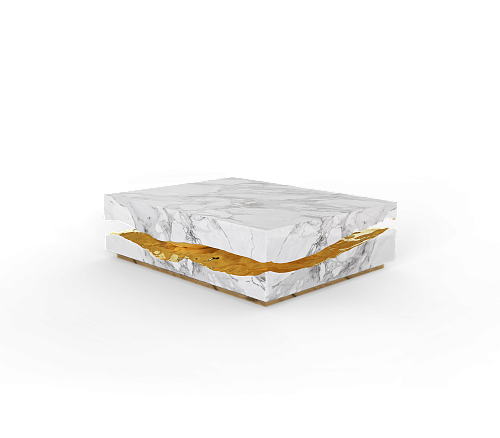 Boulder Carrara marmeren tafel