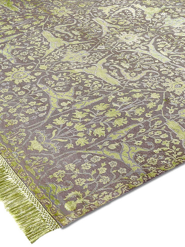 Teheran Green luxe vloerkleed