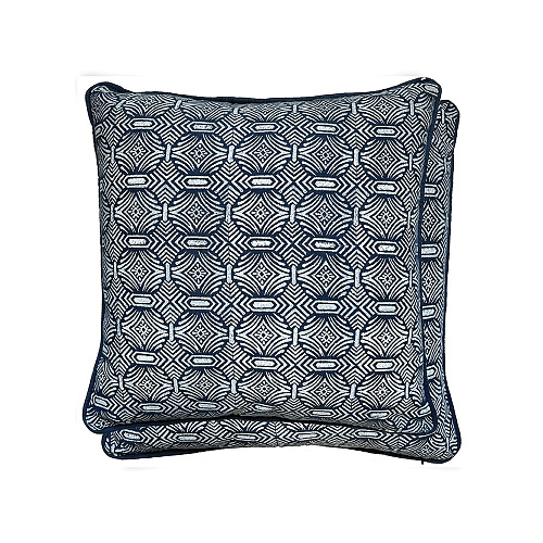 Pali Indigo 50 × 50 kussen