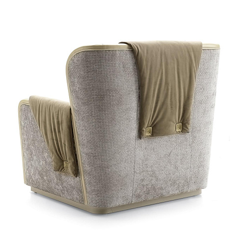 Oliver beige fauteuil