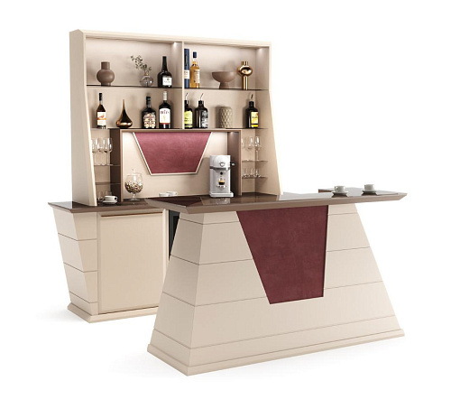 Hemingway thuisbar met toonbank