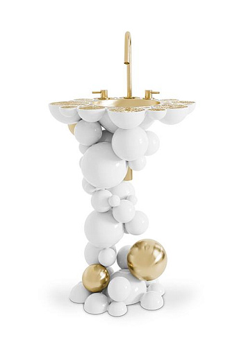 Momentum zuil wastafel