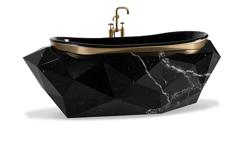 Gemstone imitatie marmer badkuip