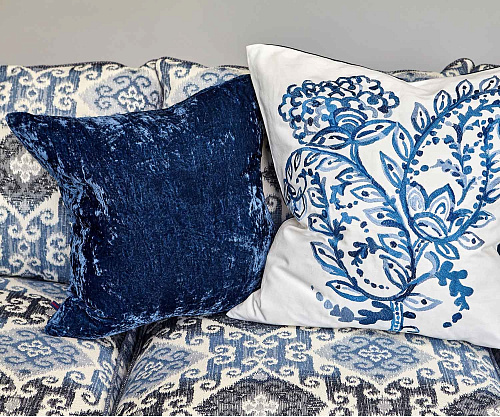 Paddy - French Navy 50 × 50 kussen