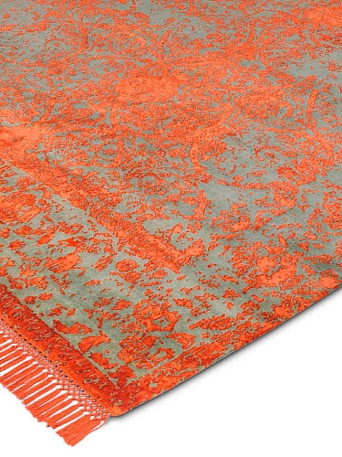 Rusty Red luxe vloerkleed