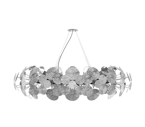 Gravity zilveren kroonluchter