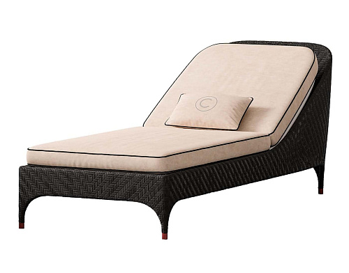 Eenpersoons tuinligstoel